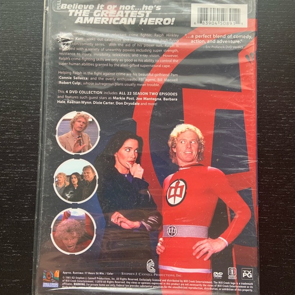 New Sealed “The Greatest American Hero” 2nd season. Never used. Plays 18 hours - Picture 2 of 3